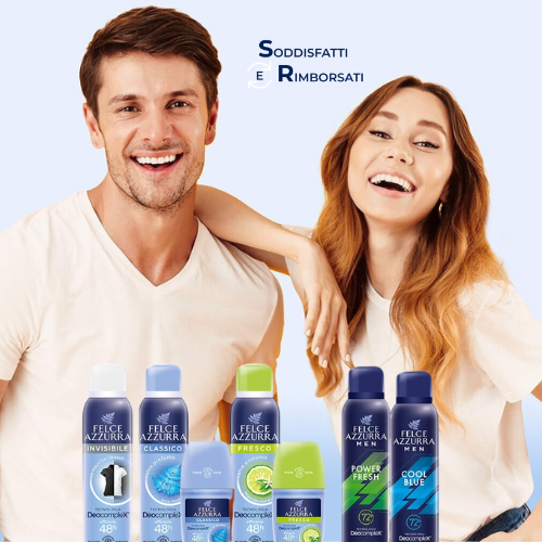 Rimborso Felce Azzurra: deodorante gratis!