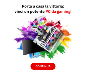 Concorso Gratuito: Prova a vincere un potentissimo compiuter da gioco