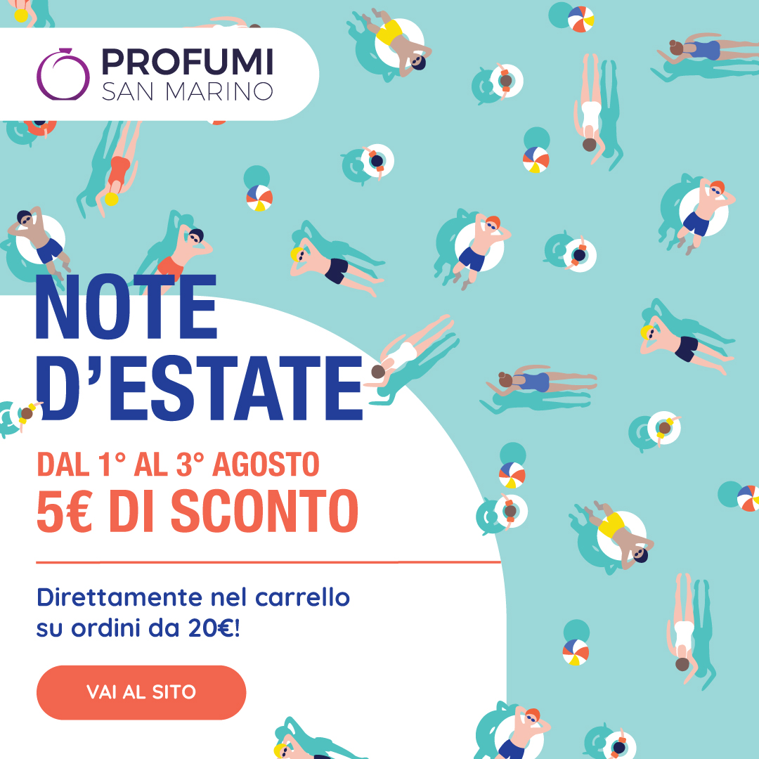 Codice sconto da 5€ per i profumi equivalenti San Marino